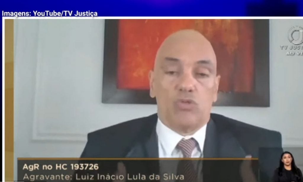 3 a 1: Moraes vota para manter a suspeição de Moro