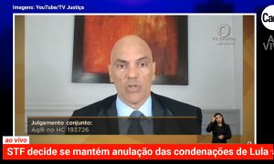 Moraes vota para anular as condenações de Lula e reforça a incompetência de Moro