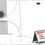 CARTUM: “CUIDADO: vírus trabalhando”