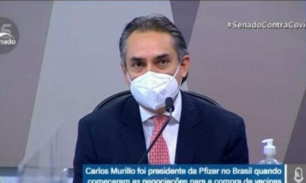 Negociação com governo começou em maio de 2020, diz gerente da Pfizer