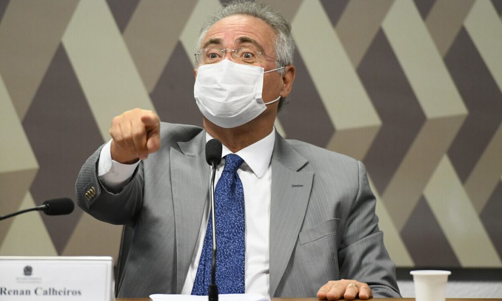 Renan reage a ‘ameaças’ e diz que CPI pode pedir a prisão de Onyx