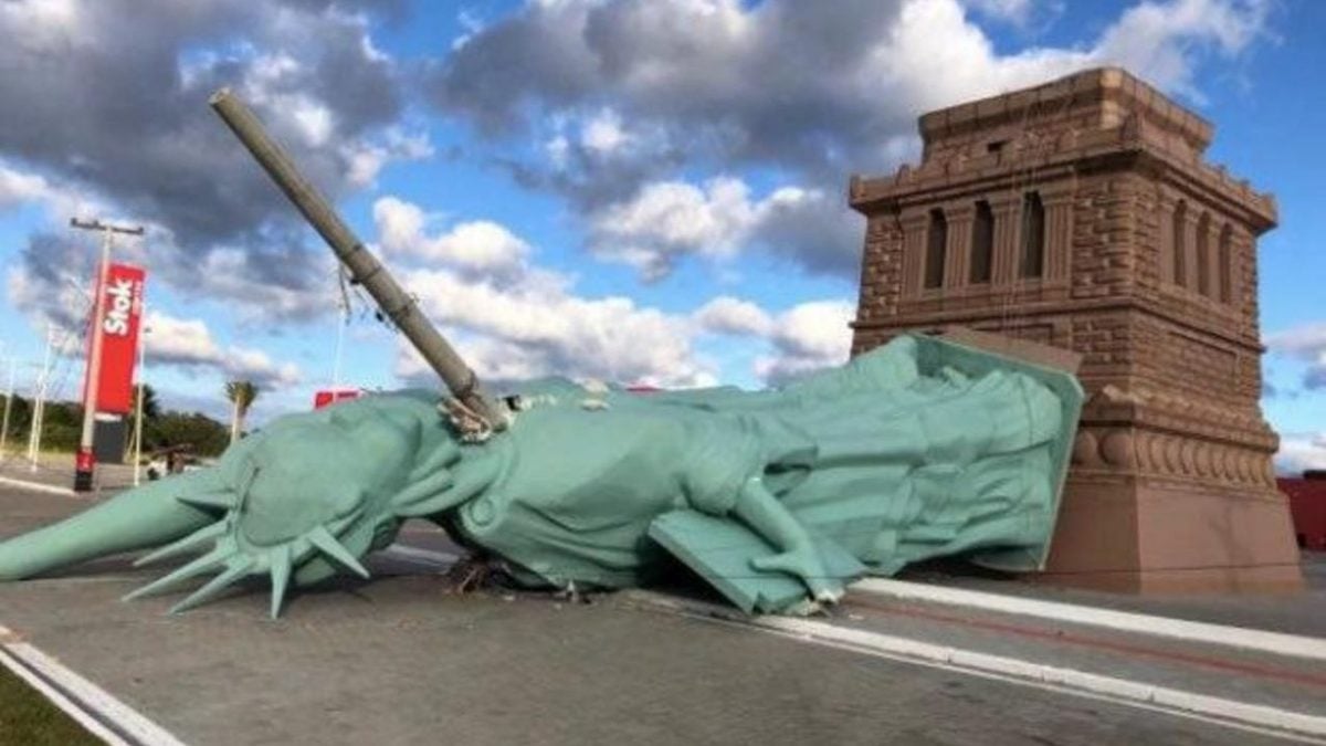 A fé e a ventania que derruba estátuas e estruturas
