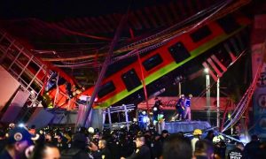 Vagões de metrô desabam e deixam mais de 20 mortos na Cidade do México