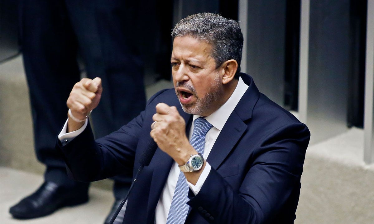 O presidente da Câmara, Arthur Lira. Foto: SERGIO LIMA/AFP 