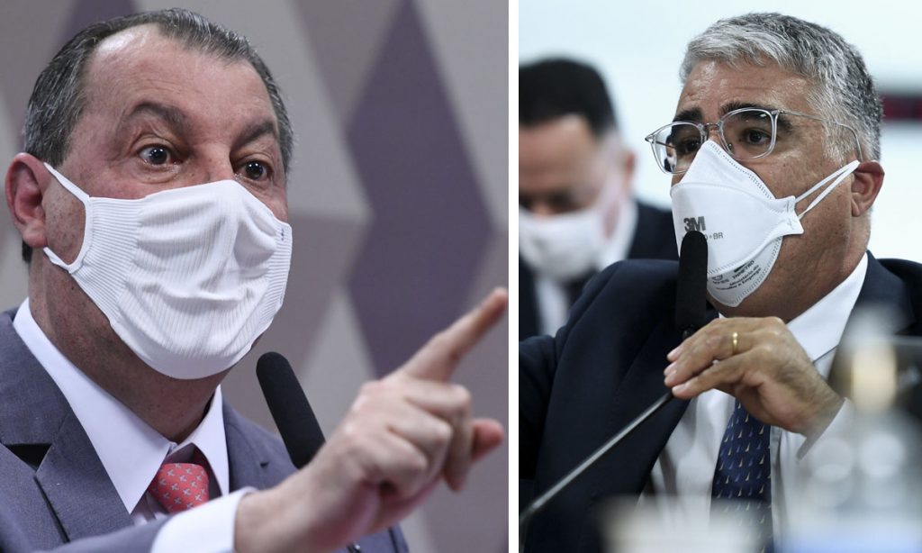 ‘Vossa Excelência é um oportunista, e um oportunista pequeno’, dispara Aziz contra o governista Girão