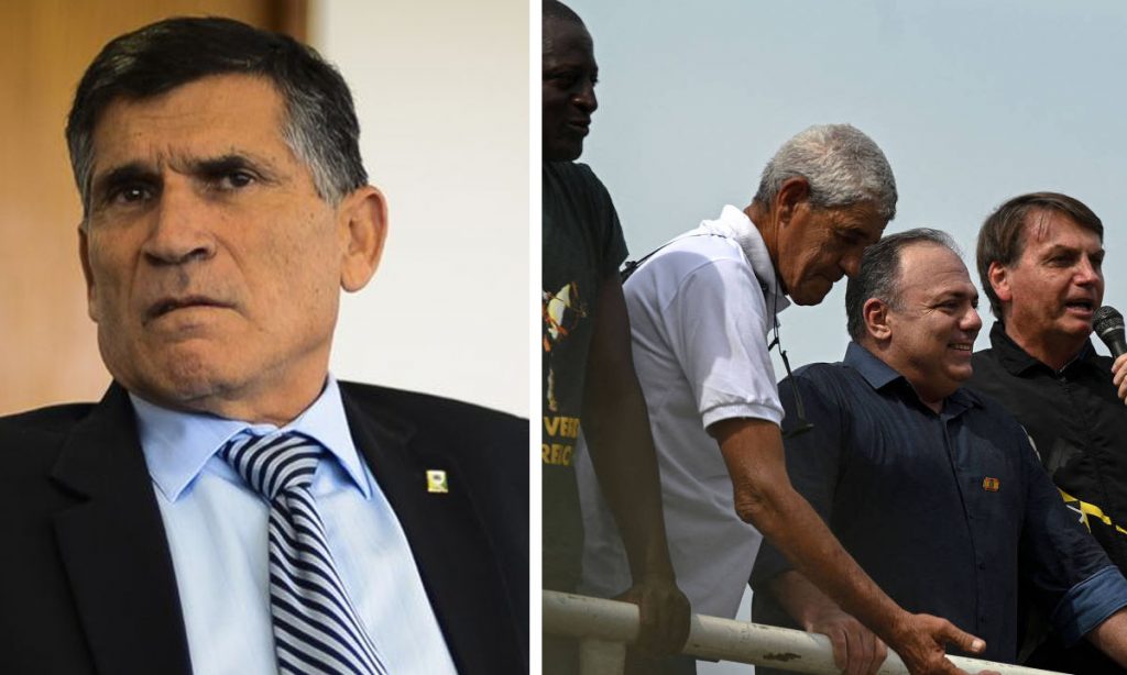 Santos Cruz: ida de Pazuello a ato com Bolsonaro é irresponsável e um desrespeito ao Exército