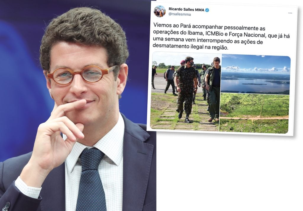 Alvo da PF, Ricardo Salles também é investigado no Pará por proteger um notório desmatador