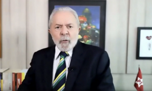 A TV americana, Lula comenta Datafolha e evoca vitória de Biden contra Trump