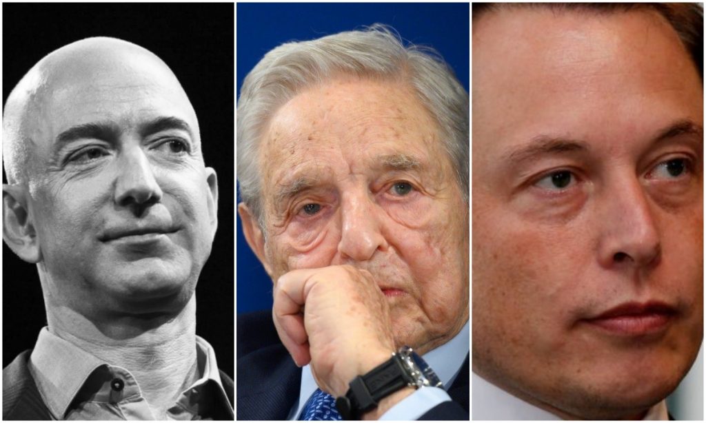 Bezos, Musk e outros bilionários se livraram do imposto de renda nos EUA
