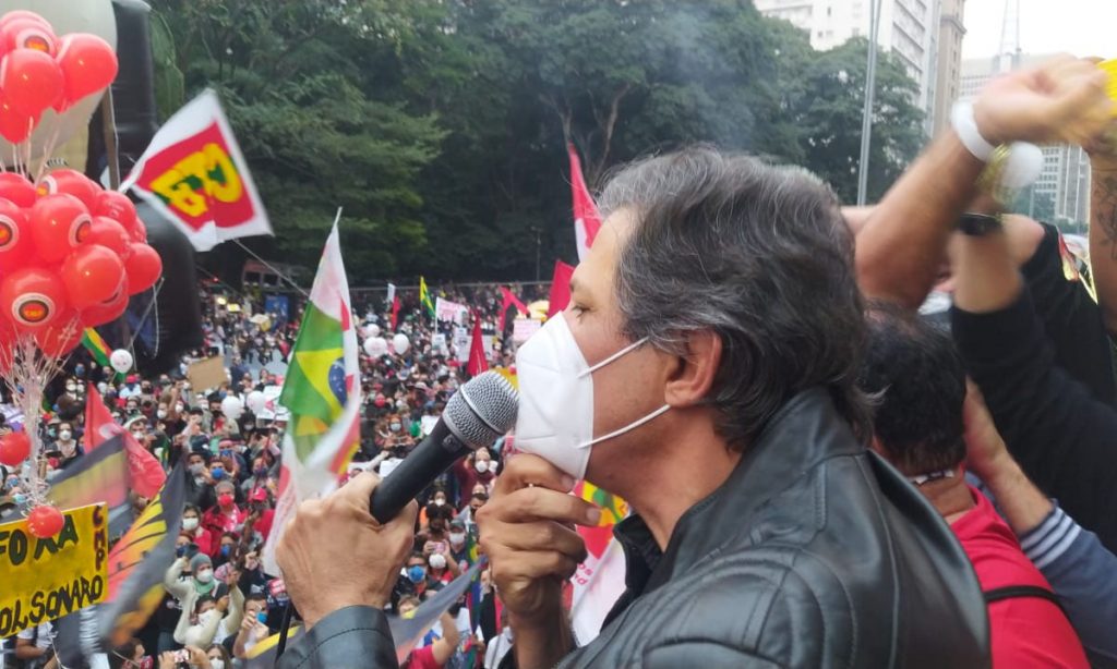 Em SP, Haddad diz que burguesia é cúmplice de um ‘genocídio’