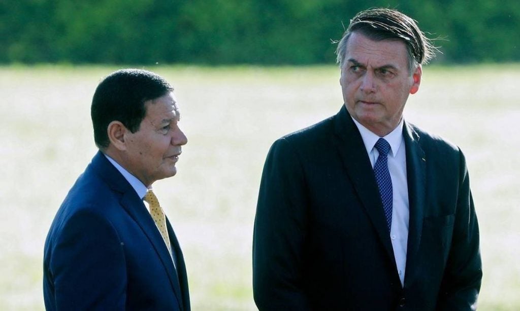Mourão espera apoio de Bolsonaro à sua candidatura ao governo do RJ