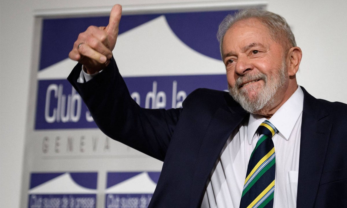 O ex-presidente Lula. Foto:  Fabrice COFFRINI/AFP 