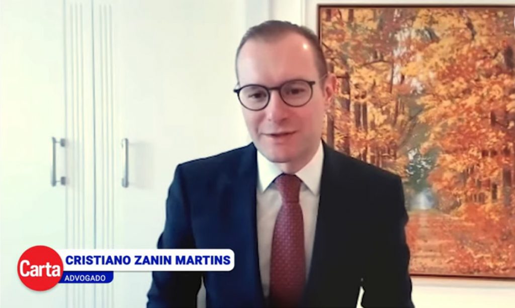 Não acredito que Lula seja retirado das eleições de 2022, diz Cristiano Zanin