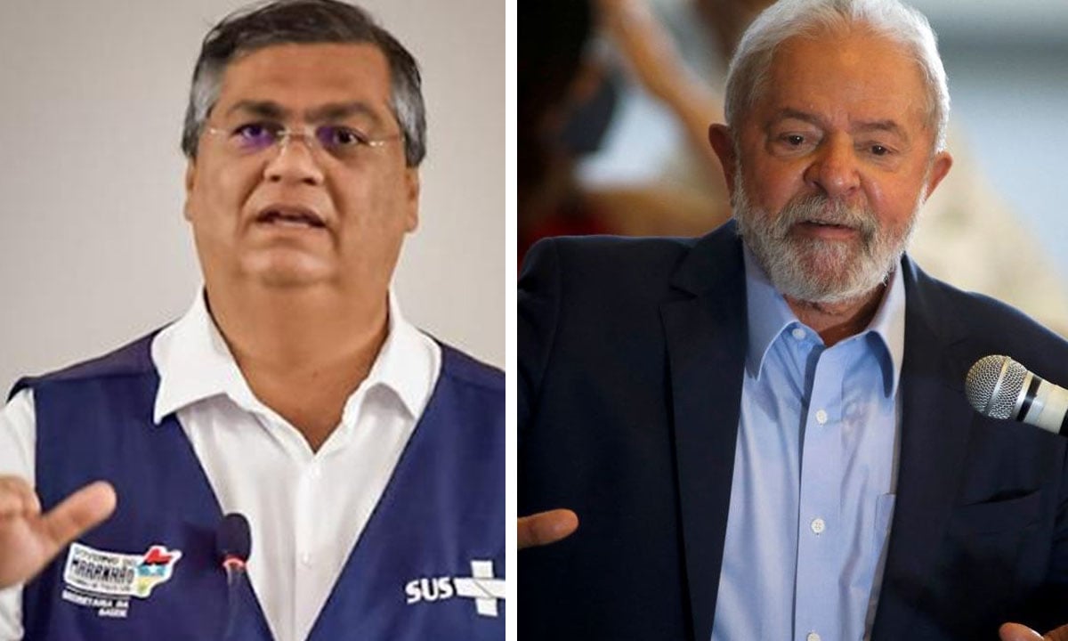Flávio Dino e Lula. Fotos: Divulgação/Governo do Maranhão e Miguel Schincariol/AFP 