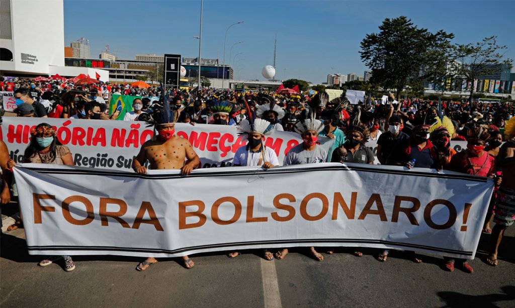 ‘Campanha Fora, Bolsonaro’ convoca nova manifestação para 24 de julho