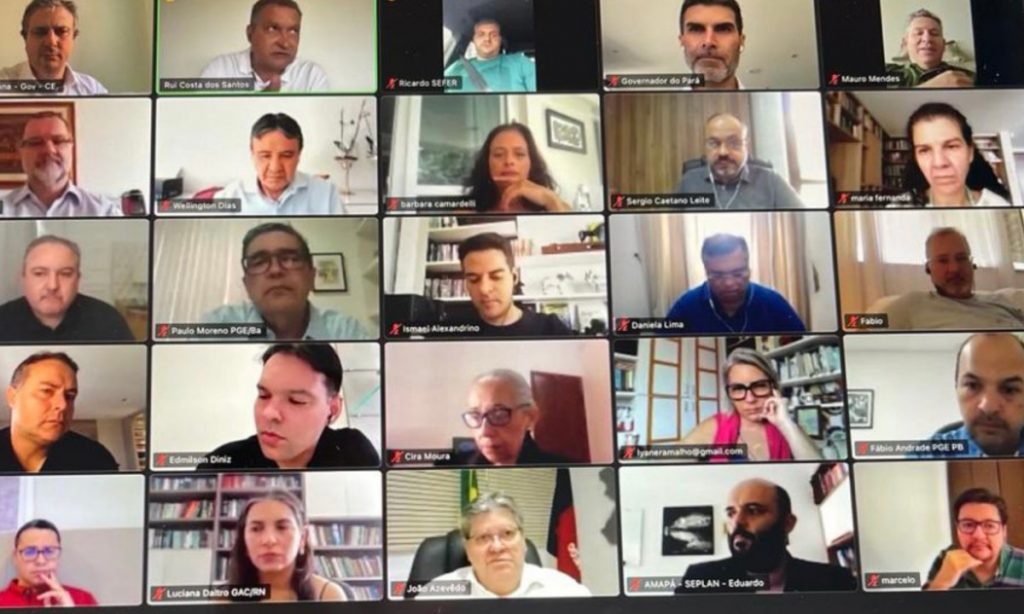 Governadores do Norte, Nordeste e Centro-Oeste se reúnem para tratar da Sputnik V