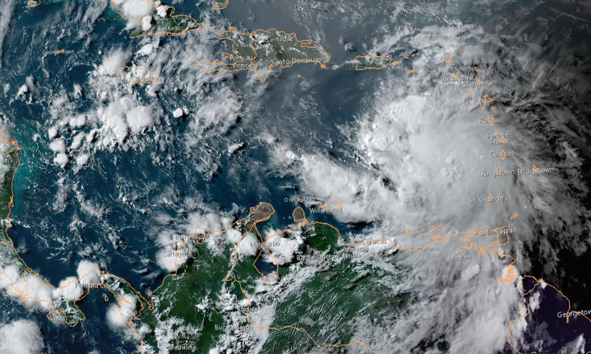 Furacão Elsa segue ameaçando o Caribe