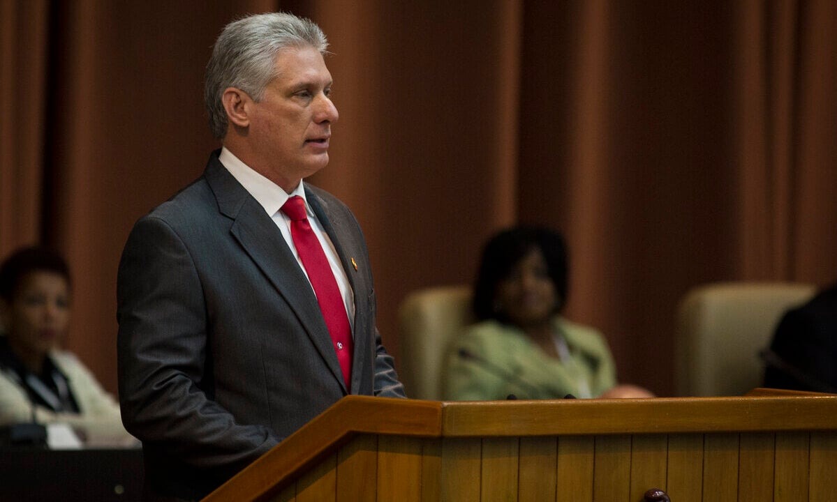 Miguel Díaz-Canel, presidente de Cuba. Foto: Irene Pérez/Cubadebate 