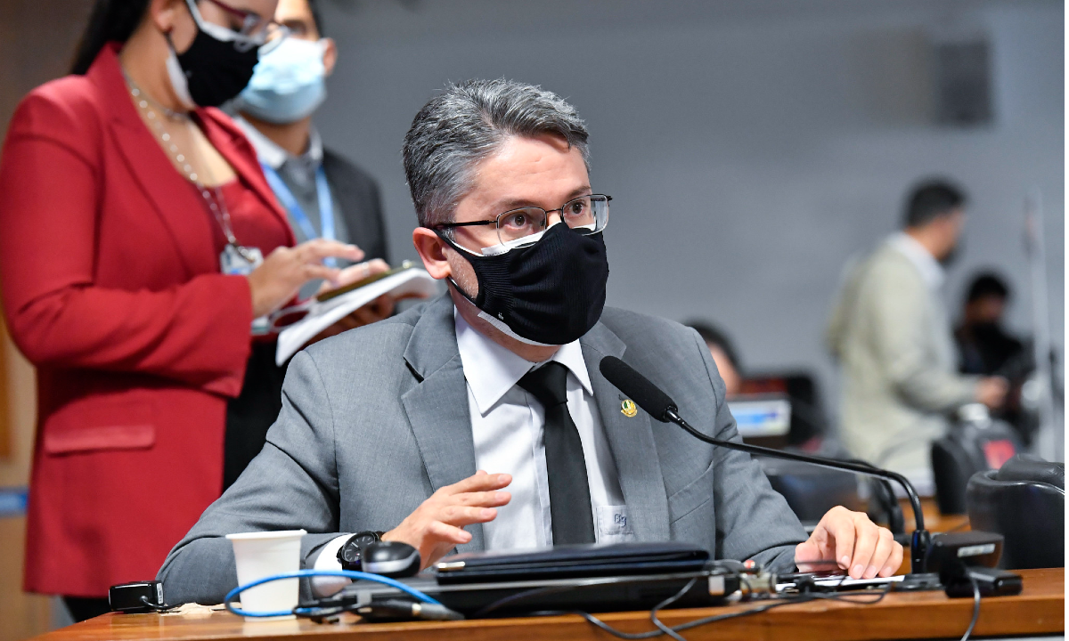 O senador Alessandro Vieira. Foto: Waldemir Barreto/Agência Senado

 
