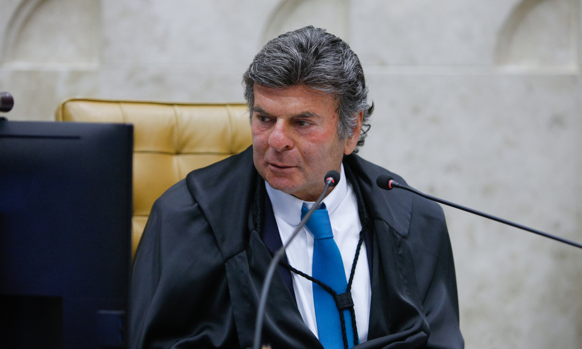 O presidente do Supremo Tribunal Federal, Luiz Fux. Foto: Fellipe Sampaio/SCO/STF 