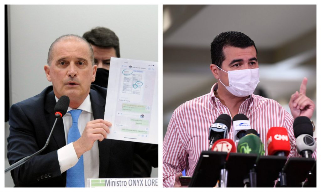 Cúpula da CPI avalia cancelamento de acareação entre Onyx e Luís Miranda