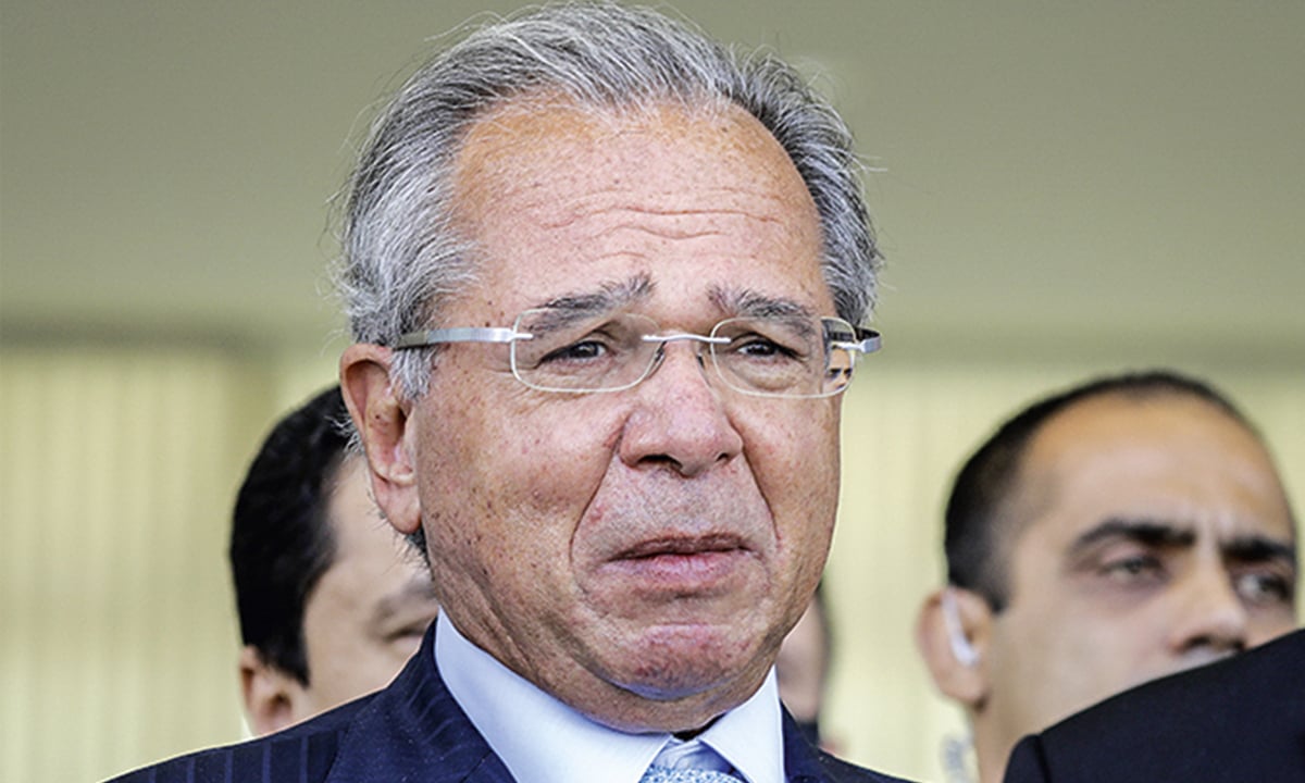 O ministro da Economia, Paulo Guedes. Foto: Sergio Lima/AFP 