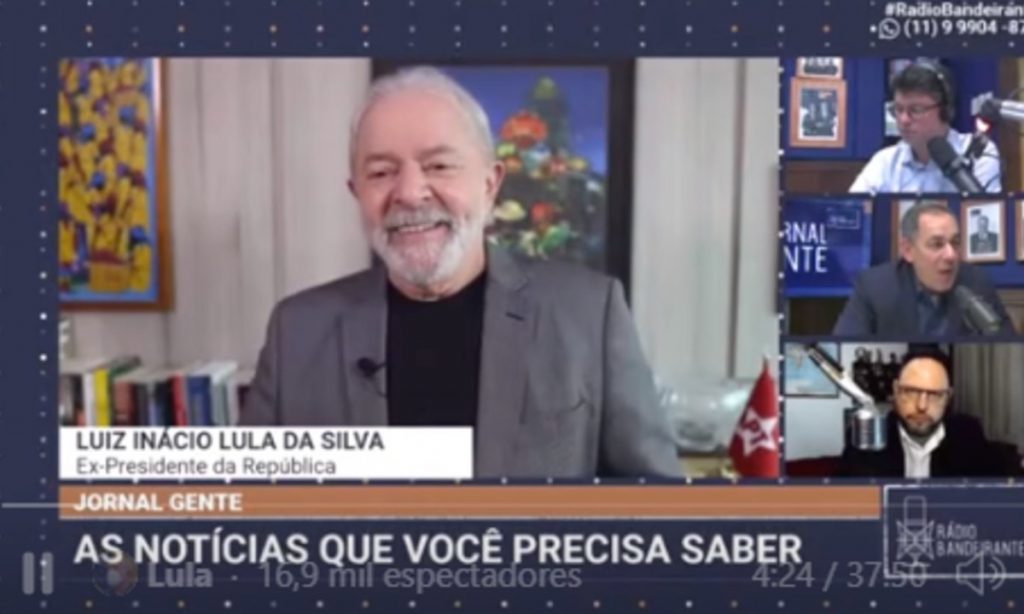 Lula: Se você é honesto, não tem medo de investigação