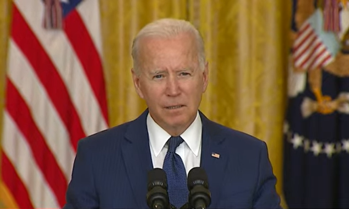 O presidente dos Estados Unidos, Joe Biden. Foto: Reprodução 
