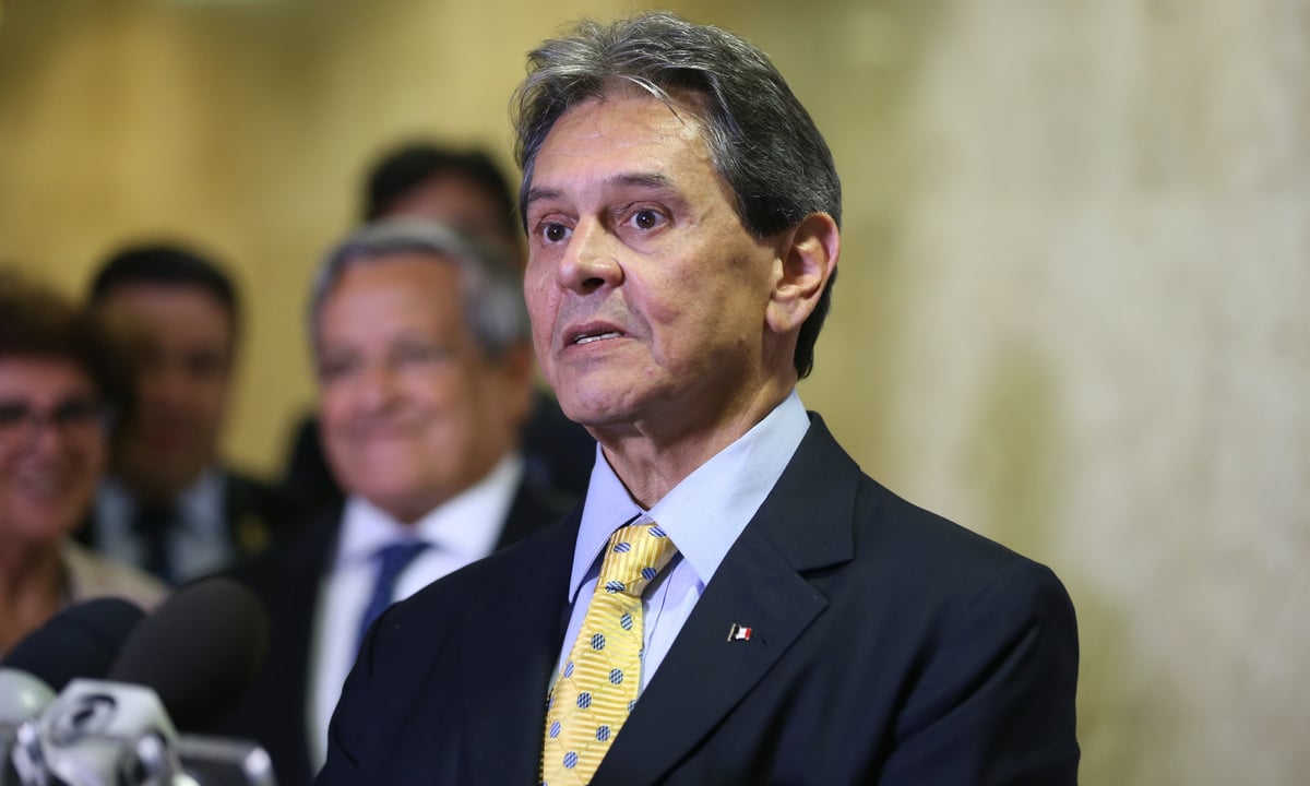 O presidente do PTB, Roberto Jefferson. Foto: Valter Campanato/Agência Brasil 