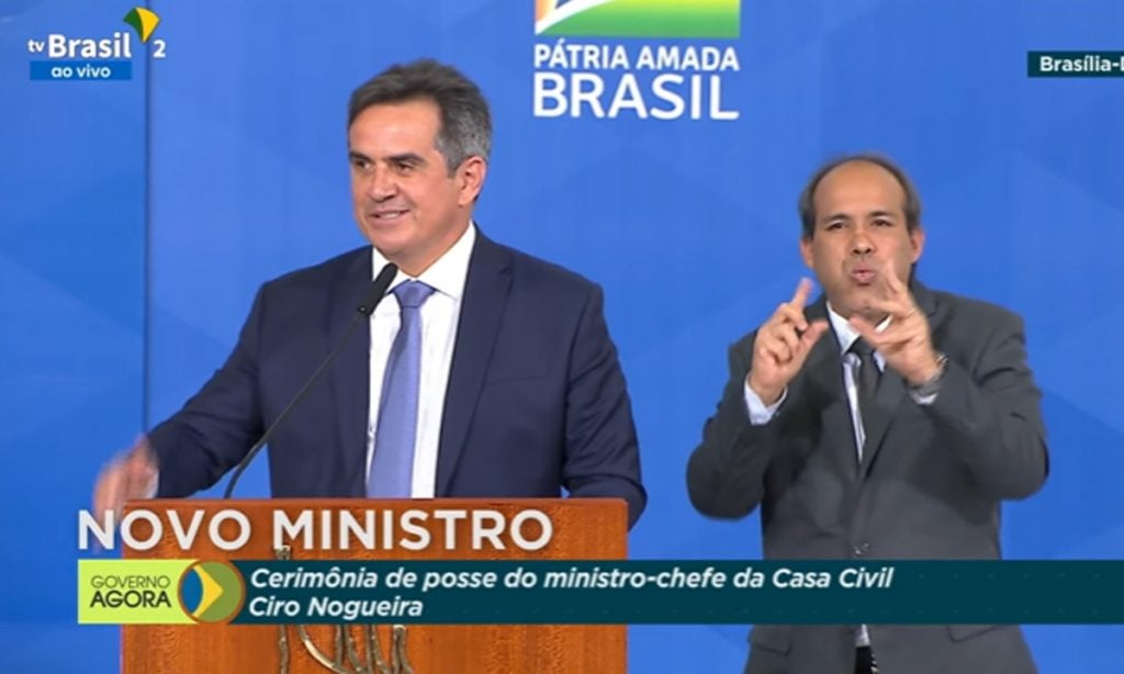 ‘Estou aqui pela democracia’, diz Ciro Nogueira, líder do Centrão, ao assumir a Casa Civil