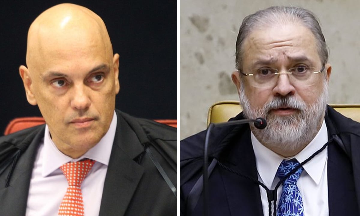 Alexandre de Moraes arquiva pedido de investigação contra o PGR Augusto Aras