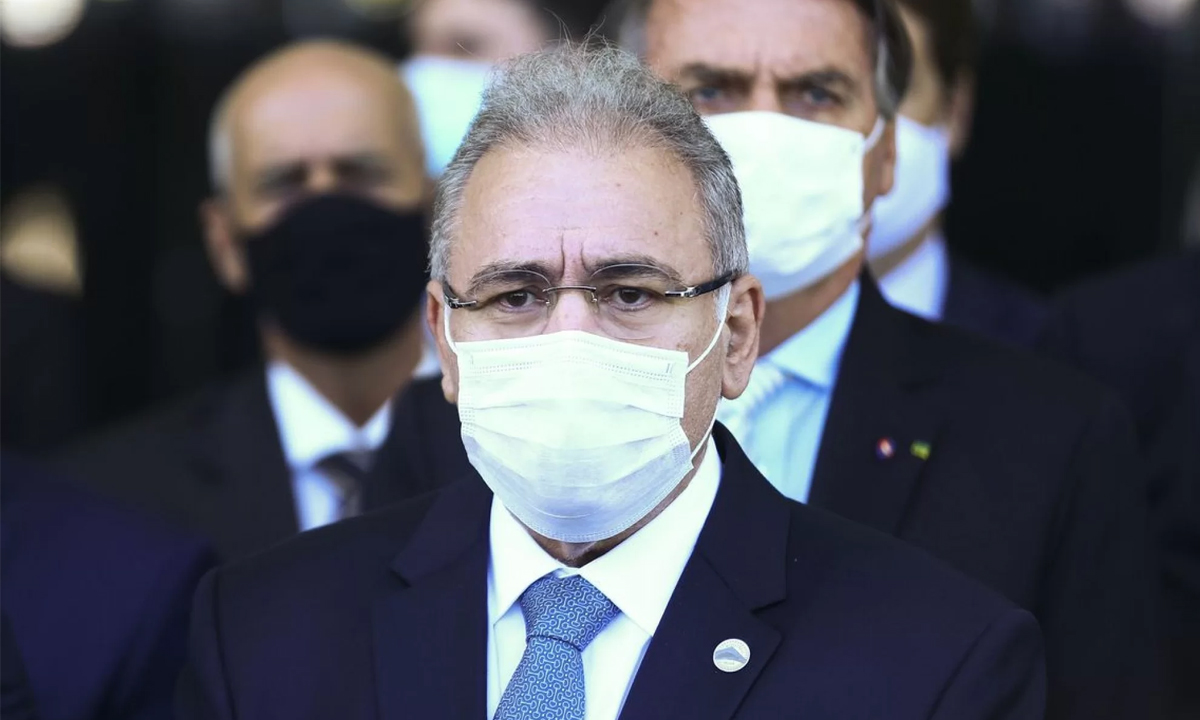O ministro da Saúde, Marcelo Queiroga. Foto: Marcelo Camargo/Agência Brasil 
