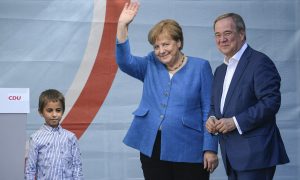 Angela Merkel participa em último comício antes de eleições na Alemanha