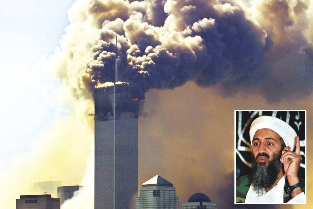 Olho por olho. Os serviços 
secretos norte-americanos 
levaram uma década para eliminar 
Bin Laden, mentor dos atentados. (FOTO: Hubert Boesl/DPA/AFP e AFP) 