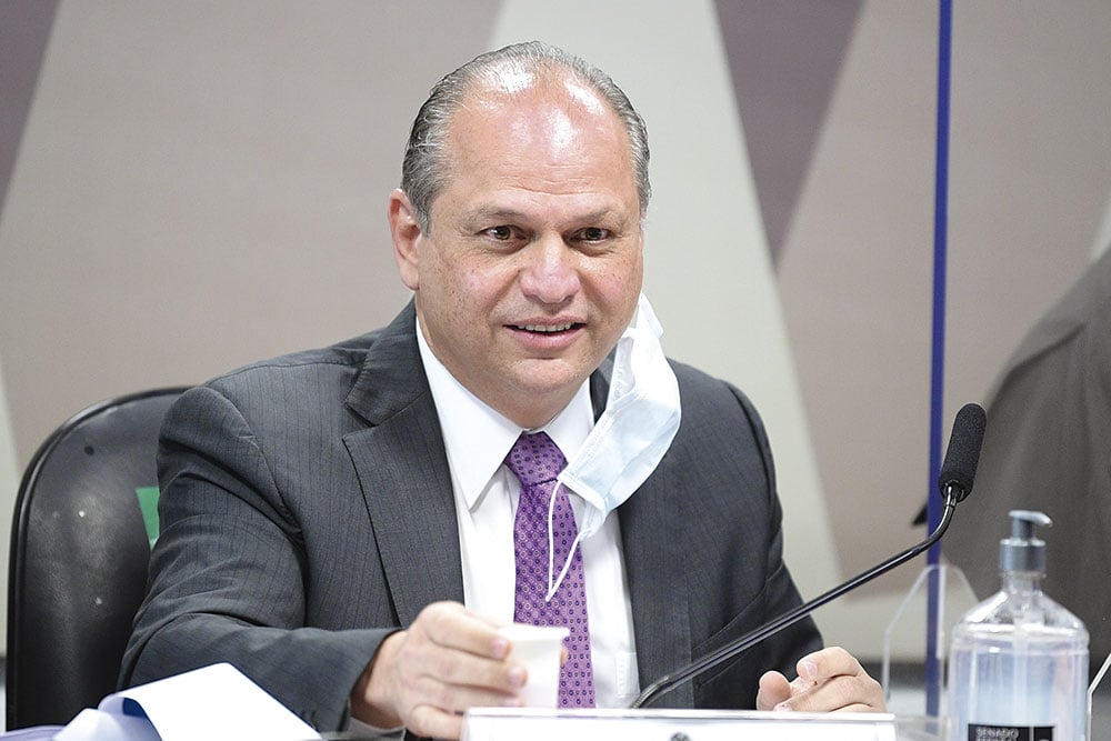 A CPI da Covid continua a apontar as sujeiras de Ricardo Barros, líder do governo na Câmara. (FOTO: ) 