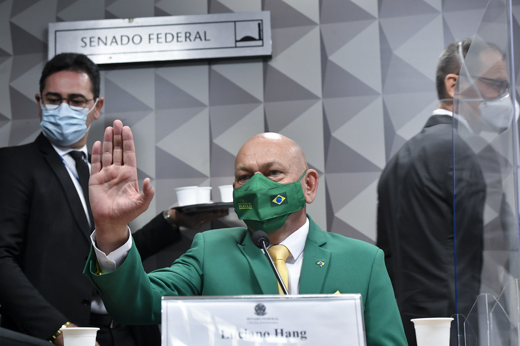 Luciano Hang, empresário e militante bolsonarista.

Foto: Leopoldo Silva/Agência Senado 