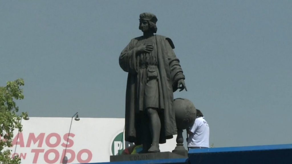 Estátua de mulher indígena substituirá a de Colombo na Cidade do México