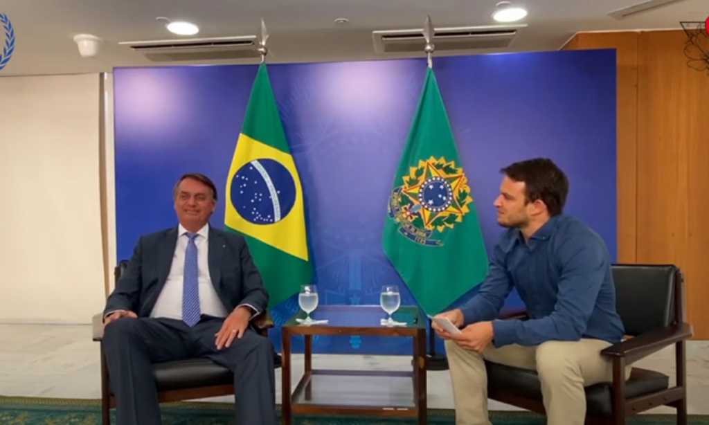 Bolsonaro recebe negacionistas alemães em Brasília