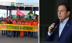 Petroleiros reagem a Doria e repudiam ‘promessa’ de privatização da Petrobras