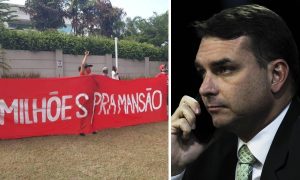 'Se entrassem na minha casa, poderia não acabar bem', diz Flávio Bolsonaro sobre ato do MTST
