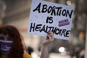 Mulheres protestam pelo direito ao aborto nos Estados Unidos