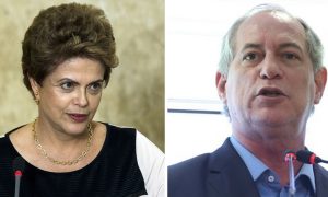 Dilma diz que Ciro segue Bolsonaro ao ‘distorcer fatos’ e tem visão ‘profundamente misógina’