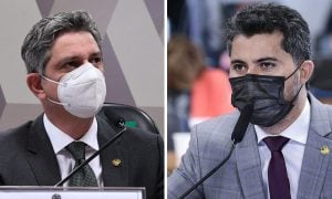 'O que tem seu assessor pego com drogas a ver com você?', diz Rogério Carvalho a Marcos Rogério após menção a ex-senador do PT