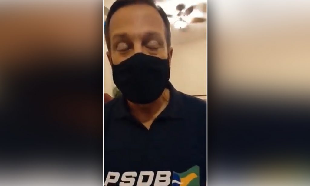 Vídeo: Doria se irrita com mulher após questionamento sobre ‘traição’ a Alckmin