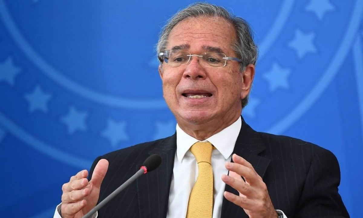 O ministro da Economia, Paulo Guedes. Foto: Evaristo Sá/AFP 