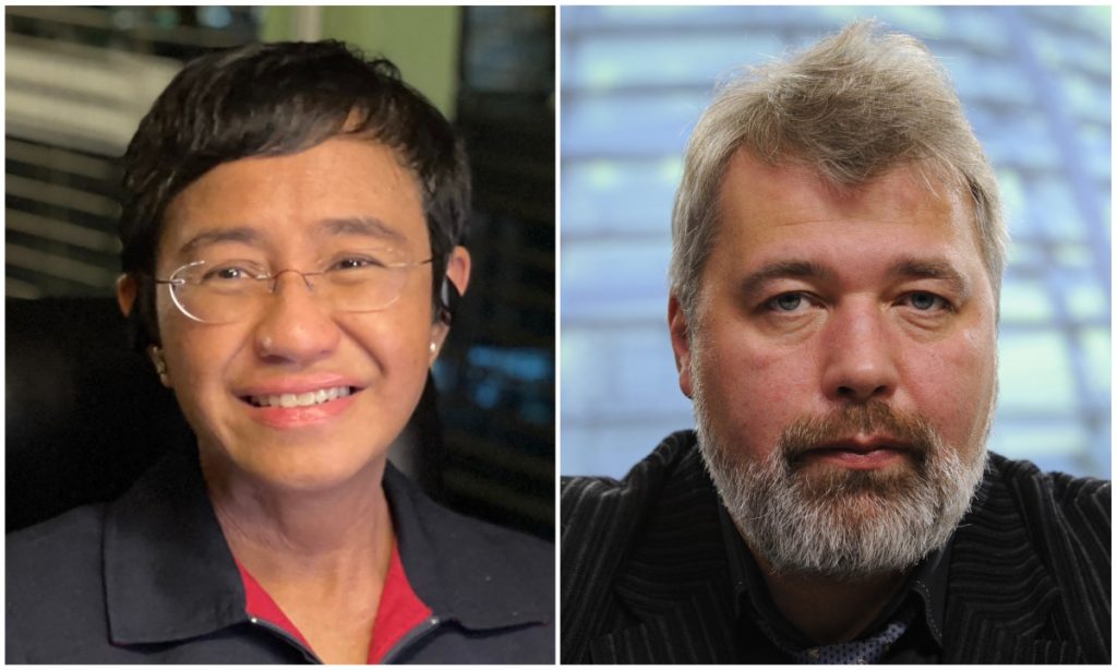 Atribuído a jornalistas russo e filipina, Nobel da Paz premia liberdade de imprensa pela 1ª vez