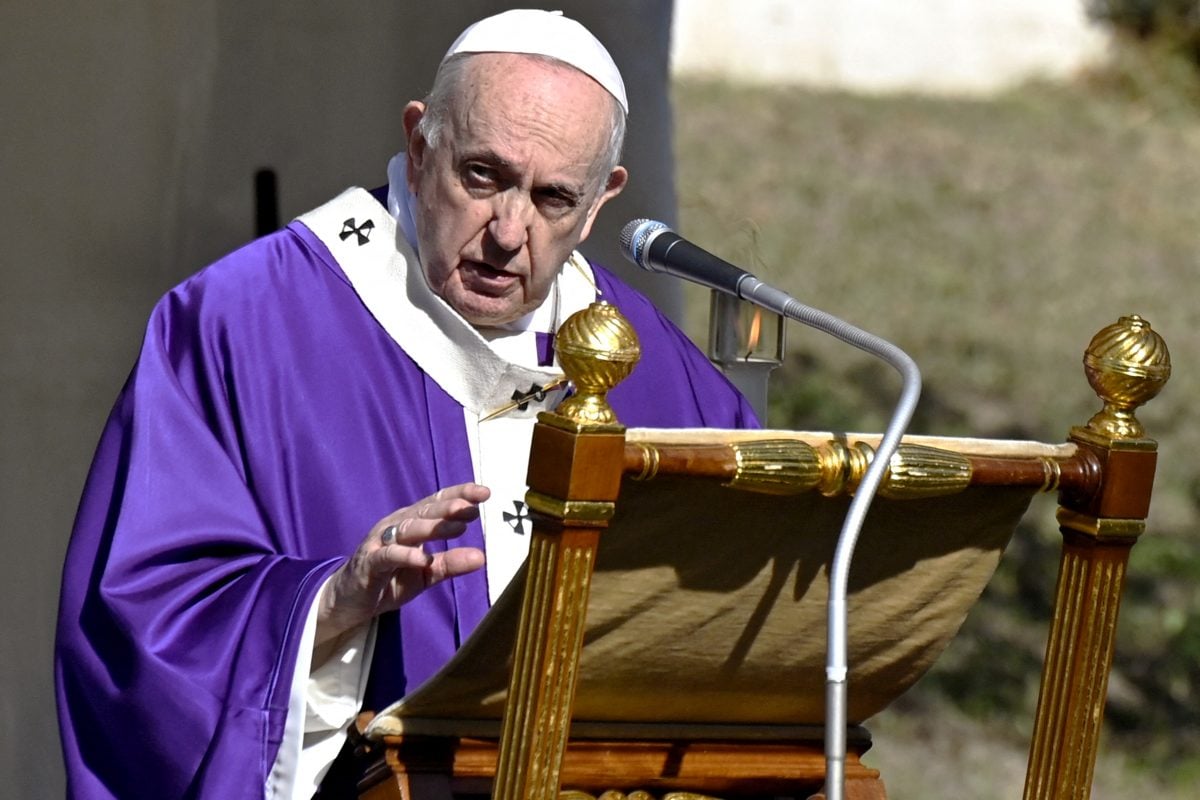 Papa Francisco.

Foto: Alberto PIZZOLI / AFP 