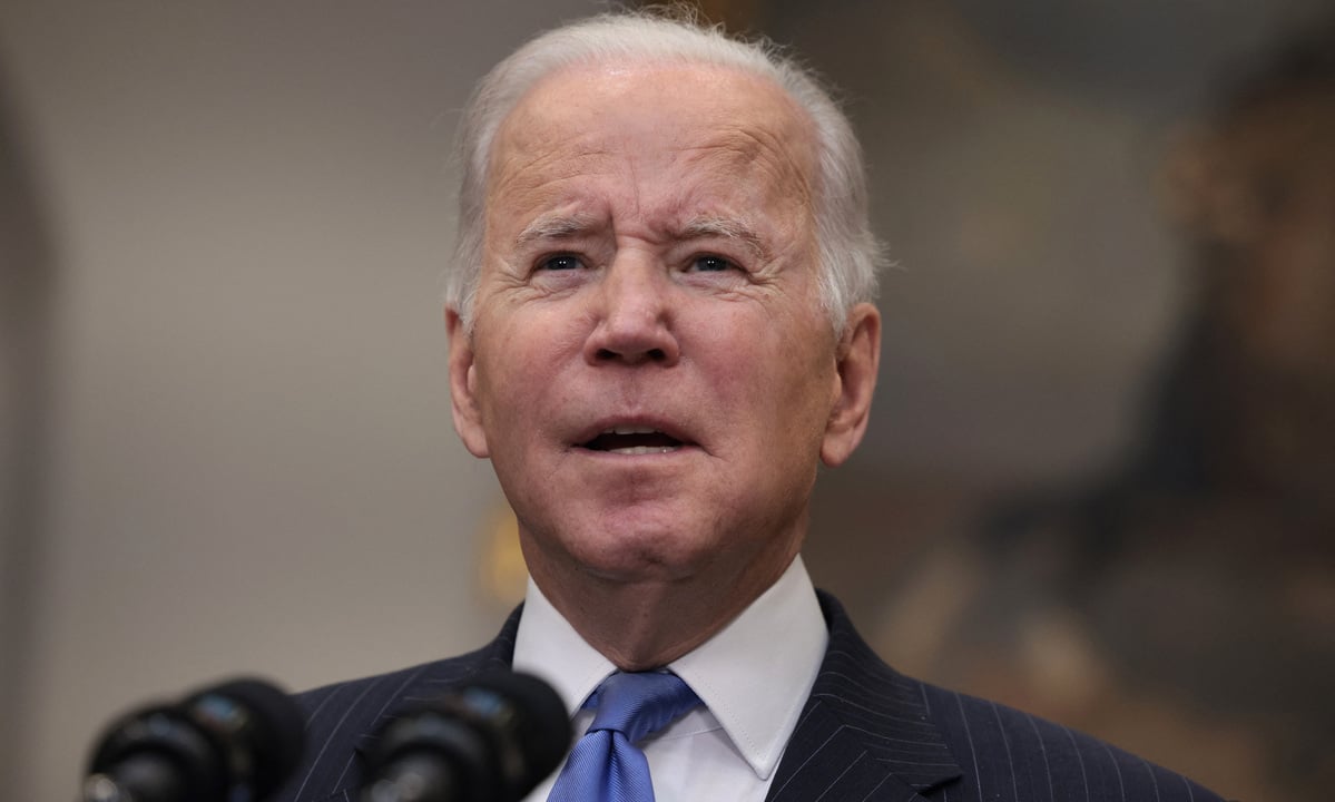 O presidente dos Estados Unidos, Joe Biden. Foto: Anna Moneymaker/Getty Images/AFP 