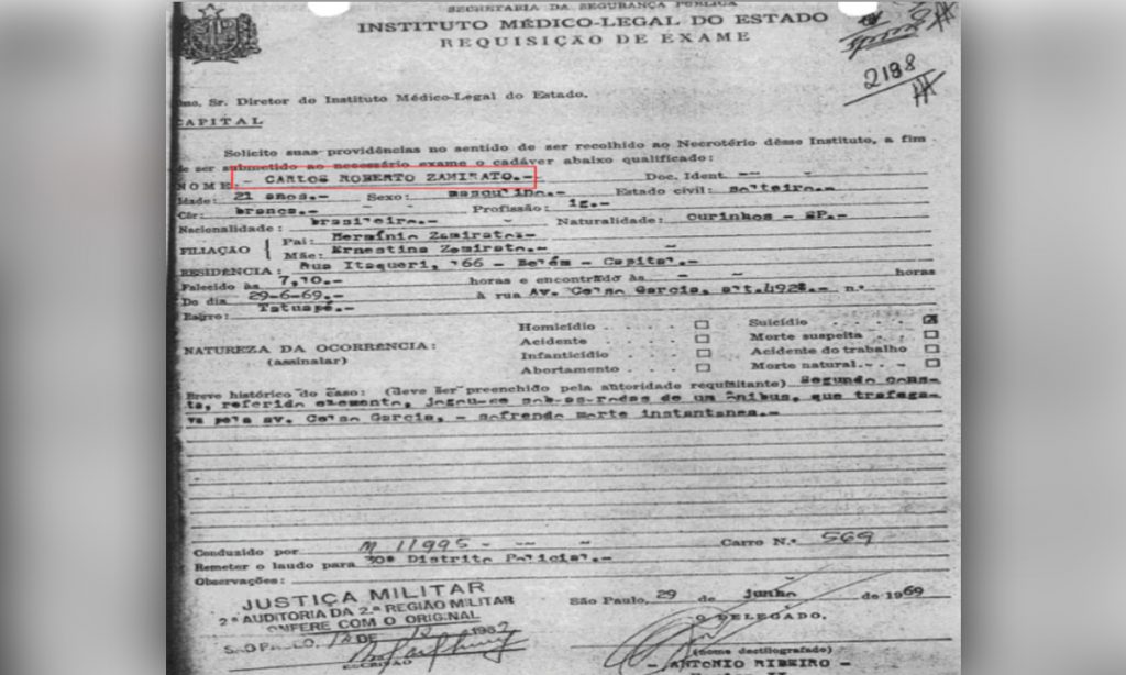 Juíza aceita denúncia contra legista da ditadura por falsidade ideológica e ocultação de cadáver