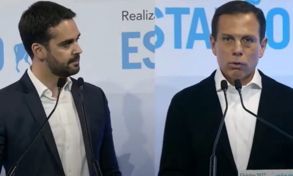 Em debate tucano, clima se acirra e Leite sobe o tom contra Doria: ‘Sua rejeição alta é um fato’